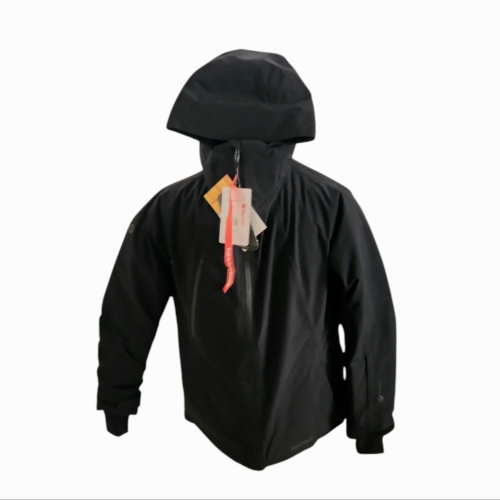 Marmot Cortina Hooded Warmcube Black Jacket #12130 PrimaLoft Women XL NWT $600
